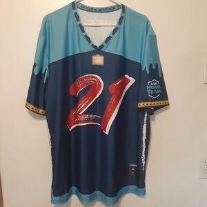 Lowes 100 Year Jersey Shirt Blue Mens Size XL Soles by Sir 1 of 10000